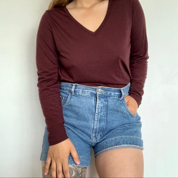 Burgundy la Senza top BNWT